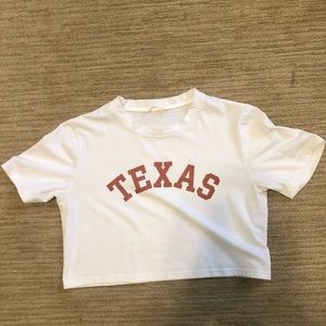 cropped white tshirt